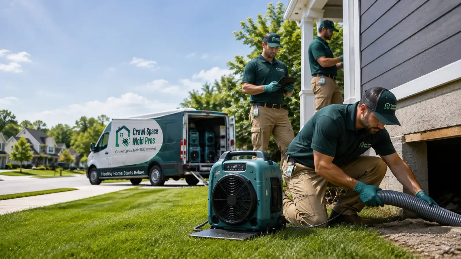 Crawl Space Mold Removal in Rossville, IN